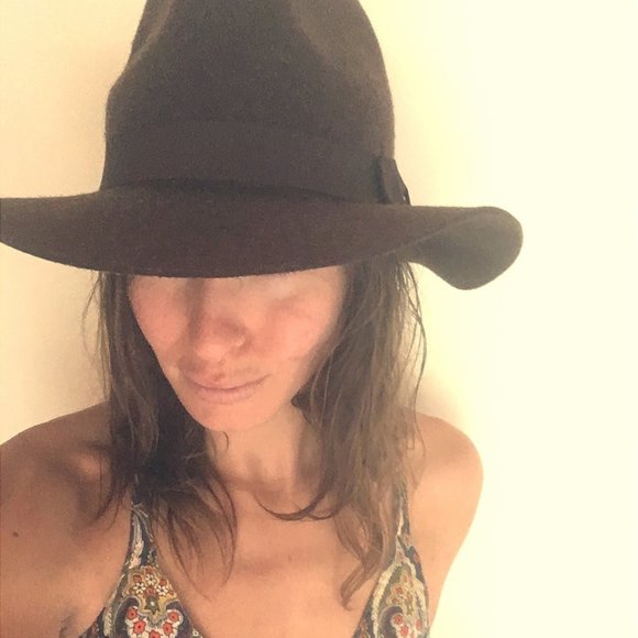 Brixton Wool Brown hat - Picture 1 of 1